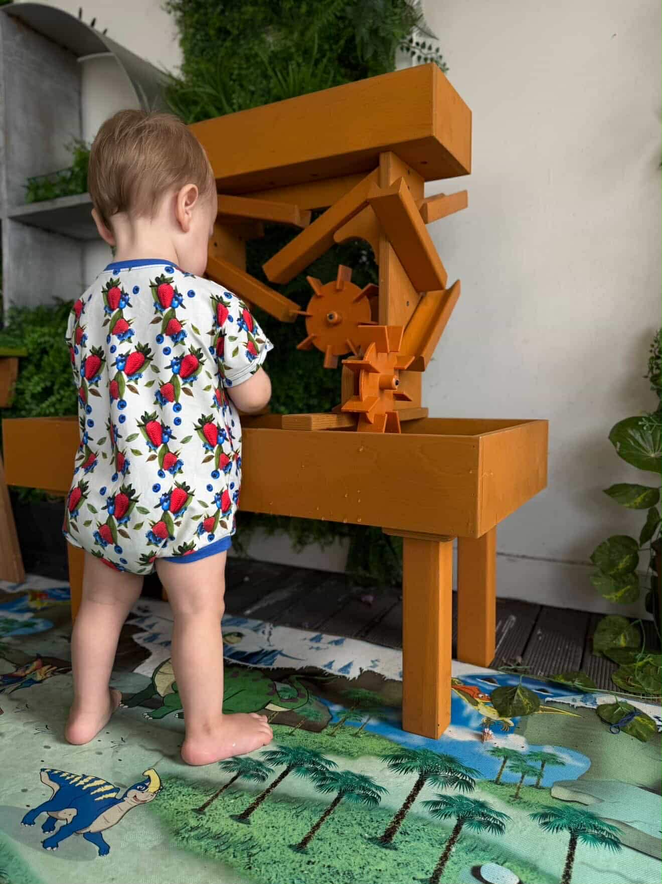 Strawbs- Oversized Baby Bodysuit