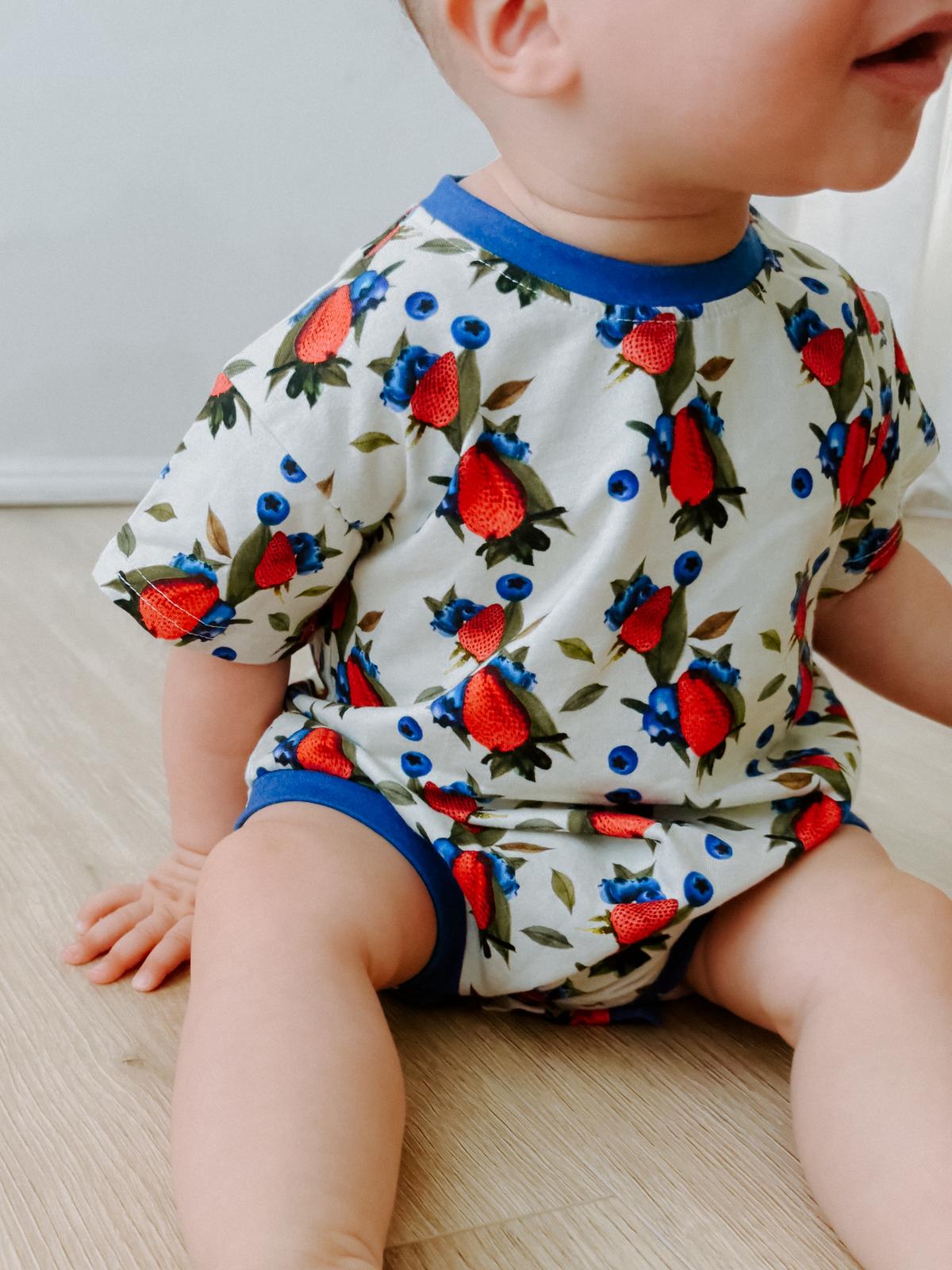 Strawbs- Oversized Baby Bodysuit PREORDER