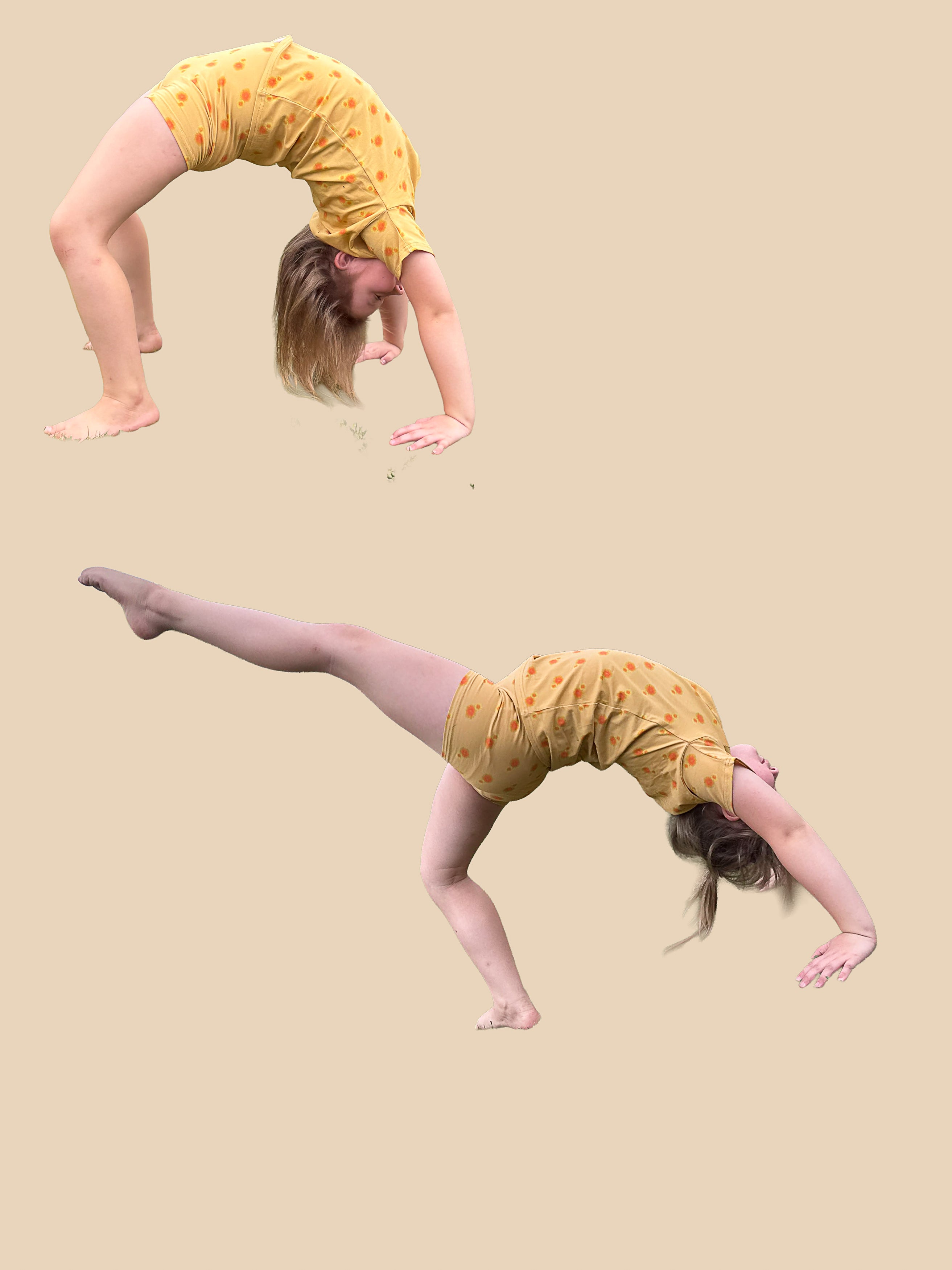 Orange Poppies - Cotton Day Set